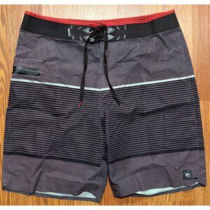 Rip Curl Mirage Ultimate Stretch Board Shorts Mens 31 8" Swim Trunks